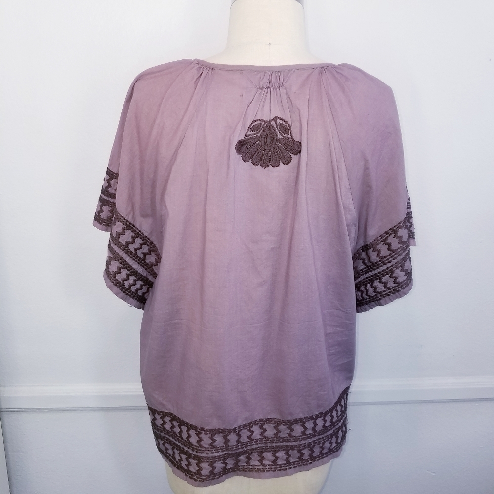 NEW Brochu Walker | Embroidery Boho Top,‎ size P - Picture 5 of 10
